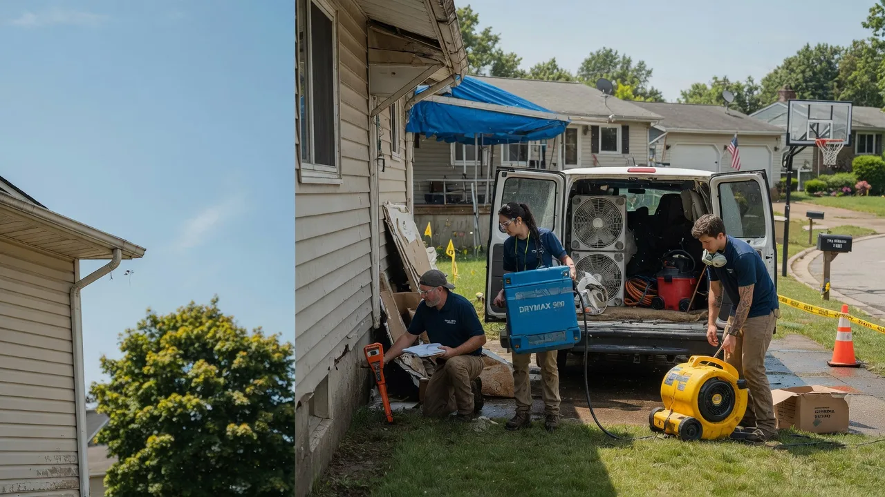 Ceiling Leak Cleanup in Isabella, PA near me